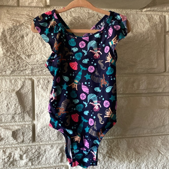 🧜🏼♀️Cat & Jack Mermaid Swimsuit - 2T - Picture 1 of 7
